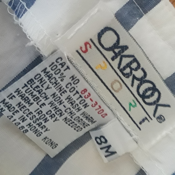 Vintage Oakbrook Sport striped casual dress - Picture 4 of 5